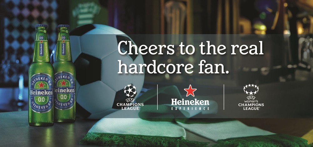 Heineken Experience เติมสีสันรอบดึกให้แฟนบอลชาวไทย ในช่วงศึกฟุตบอล UCL ผ่านแคมเปญ “Cheers To The Real Hardcore Fans”