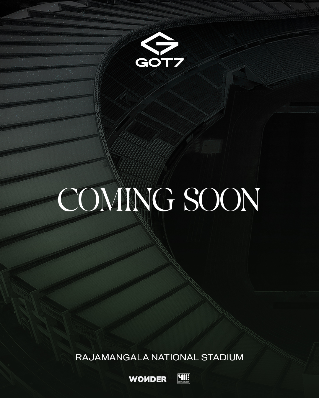 ราชมังฯ มีคนจองแล้วนะ! “GOT7” คืนรังอากาเซ่ไทยตามสัญญา  โฟร์วันวันฯ แท็กทีม 7 เมมเบอร์จัดคอนเสิร์ตที่สนามราชมังคลากีฬาสถาน