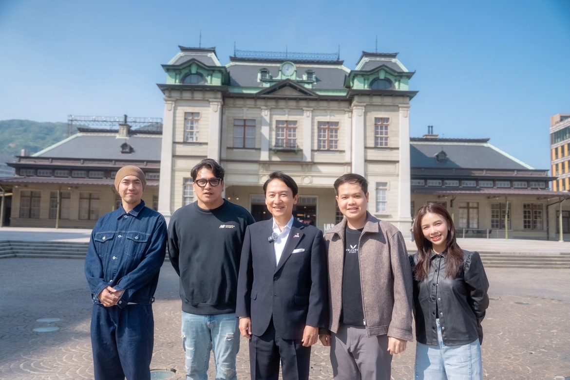 “เก้า-เจนเย่” บินลัดฟ้า ลุยถ่ายซีรีส์ “Love Design รับ(รัก)ออกแบบ” เมืองคิตะคิวชู ประเทศญี่ปุ่น