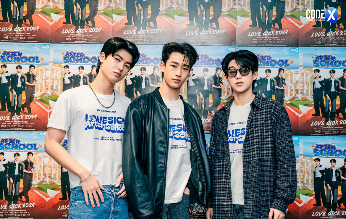 เอ็นเจ-กฤษฏิ์-ภพ แท็กทีมมอบความสุขให้แฟนๆชาวกัมพูชา  ในงาน After school fan meet in Cambodia