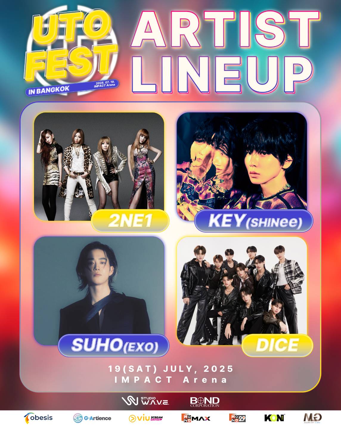 กดบัตรกันเลย! “2025 UTO FEST IN BANGKOK” ประกาศไลน์​อัพเพิ่ม… บอยกรุ๊ปขวัญใจ​วัยทีน “DICE” ร่วมเขย่าเวที