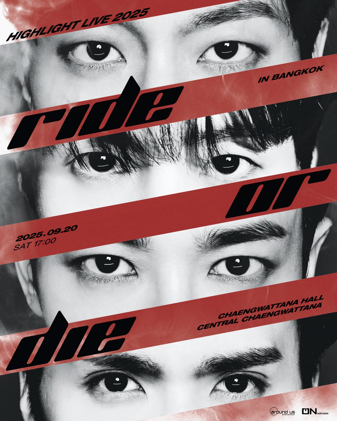 ถึงคิว ‘ไลท์ไทย’ รวมตัว! “HIGHLIGHT” กลับมาตามสัญญา พร้อมคอนเสิร์ตเต็มรูปแบบ “HIGHLIGHT LIVE 2025 [RIDE OR DIE] IN BANGKOK” 20 กันยายนนี้!