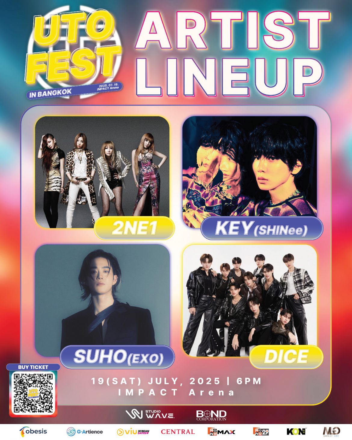 ห้ามพลาด… 2NE1 is back! รวมตัวครบวง จัดเต็มบนเวที “2025 UTO FEST IN BANGKOK”