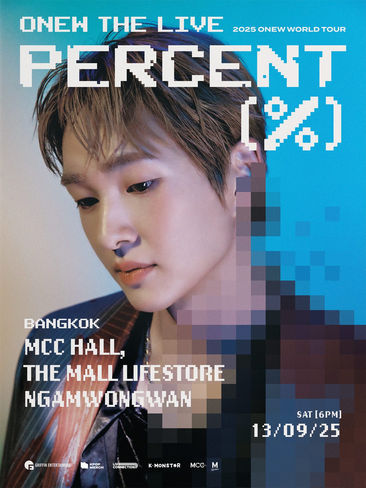เสียงที่คุณคิดถึงกำลังจะกลับมา! “อนยู”SHINee พร้อม 100% กับเวิลด์ทัวร์เดี่ยวในไทย “2025 ONEW WORLD TOUR [ONEW THE LIVE : PERCENT (%)]” ดีเดย์ 13 กันยานี้!!