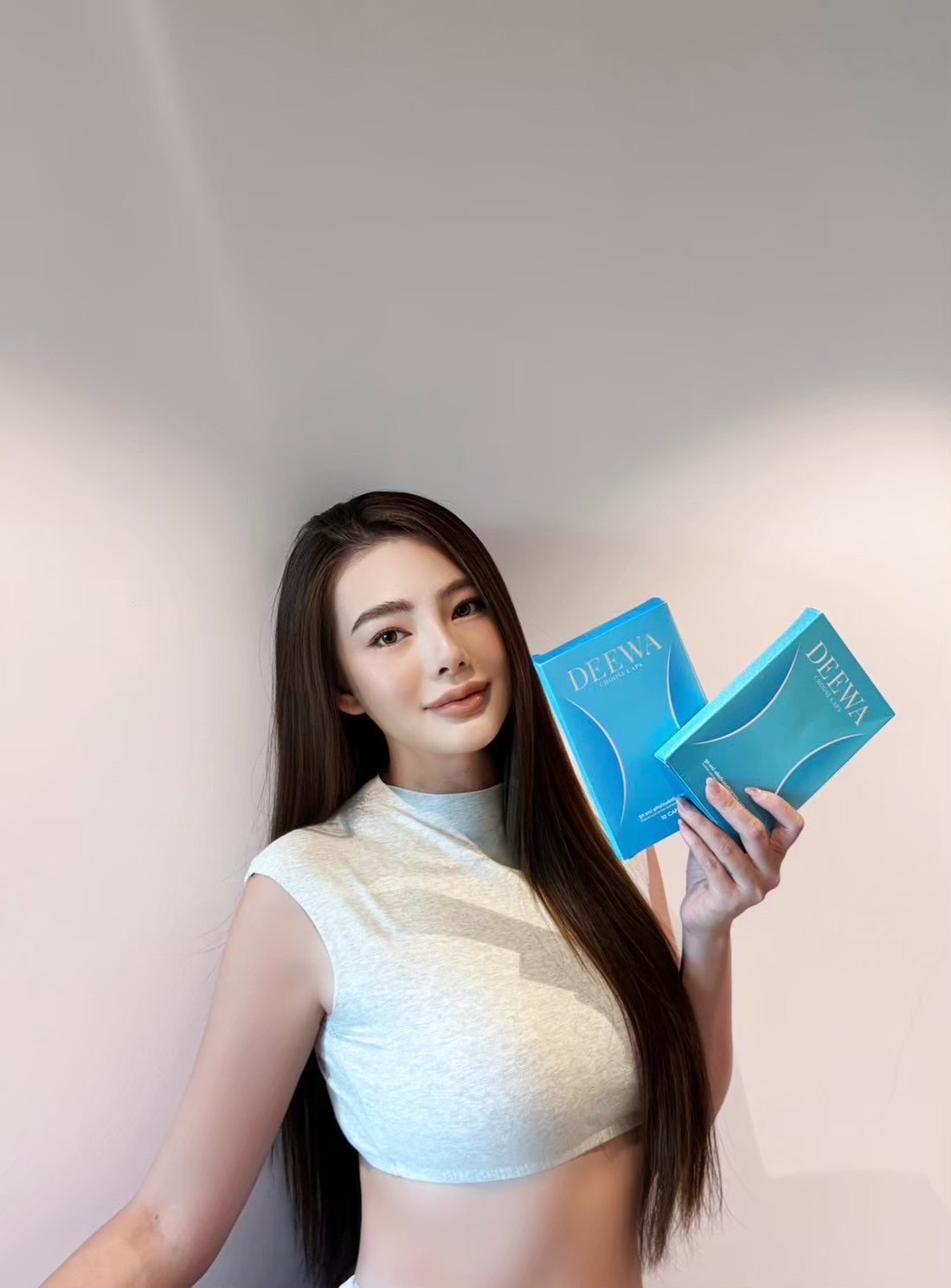 “ดิว อริสรา” กลับไทยเปิดใจครั้งแรก รับพรีเซนเตอร์ เสริมอาหารแบรนด์ DEEWA