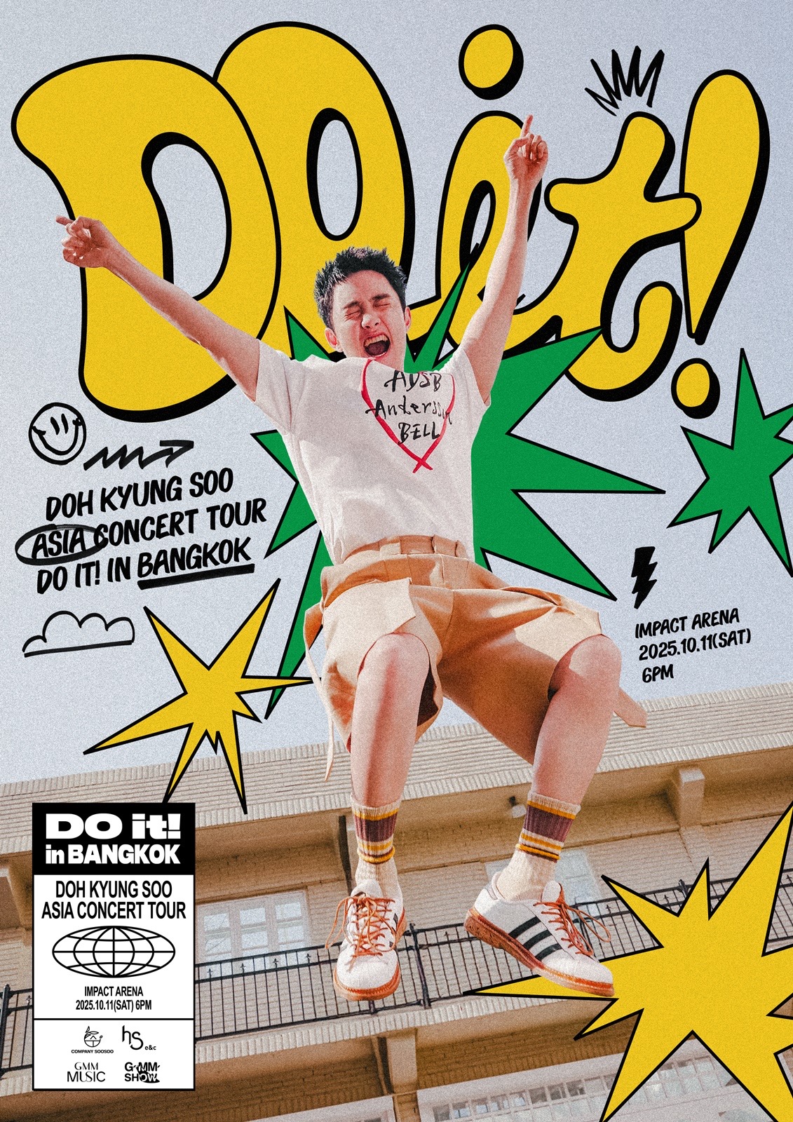 Do you remember? Time we SING ALONG! together. 🎤✨ แล้วมาร้องเพลงให้ดังกึกก้องไปทั่ว Impact Arena กัน! กับคอนเสิร์ตเดี่ยวเต็มรูปแบบครั้งแรก! ใน 2025 DOH KYUNG SOO ASIA CONCERT TOUR  ล็อกวันกดบัตร 30 สิงหาคมนี้