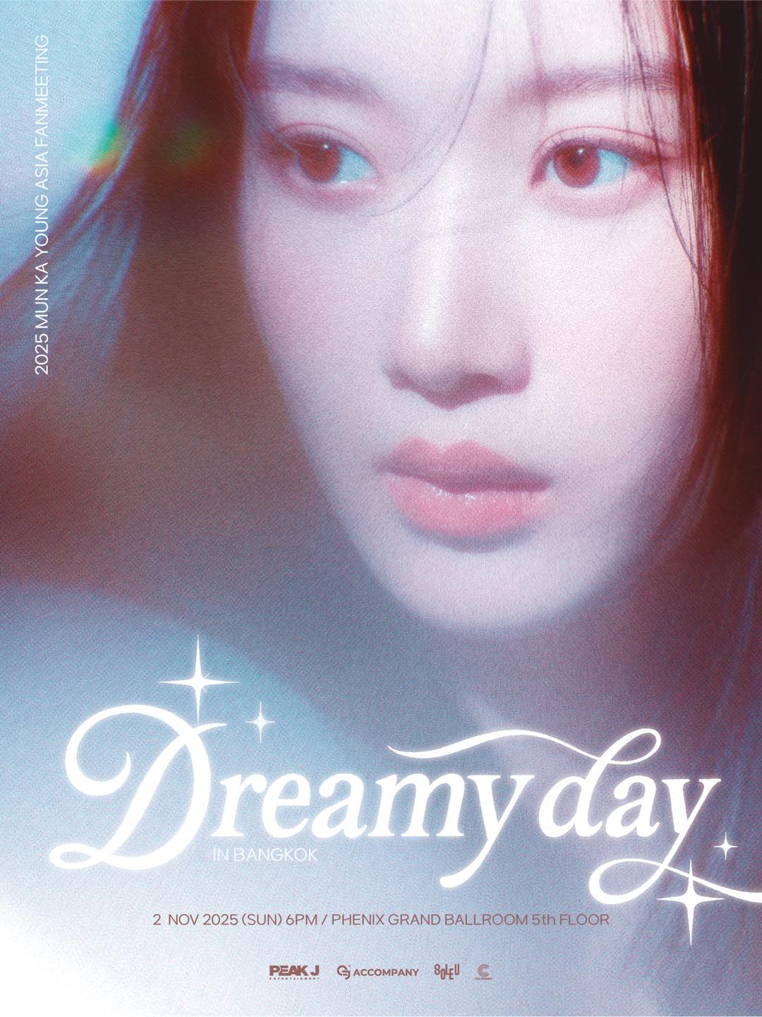 อัปเกรดความฟิน! “มุนกายอง” ย้ายสถานที่จัดงานใหญ่กว่าเดิม ฟินกว่าเดิม ในแฟนมีตติ้งครั้งแรกในไทย “2025 MUN KA YOUNG ASIA FANMEETING [Dreamy Day] IN BANGKOK”