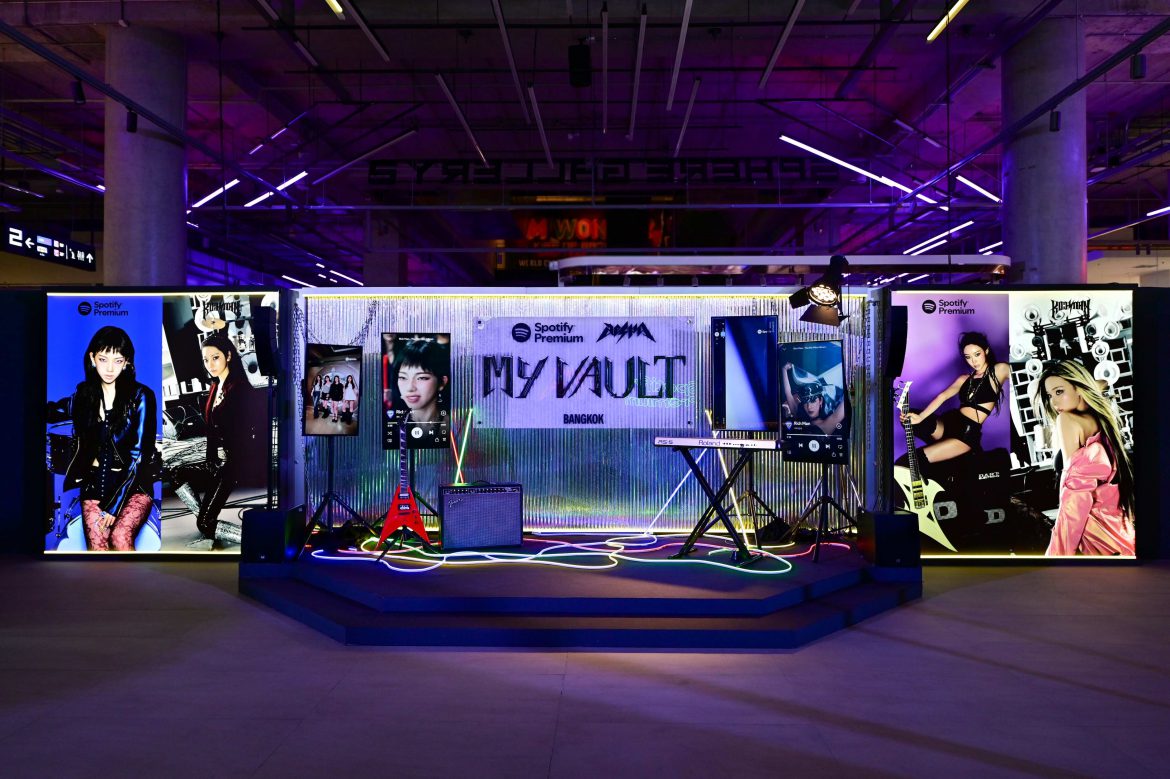 Spotify และ aespa เปิด MY VAULT Bangkok ชวนแฟน ๆ ร่วมฉลองคัมแบค