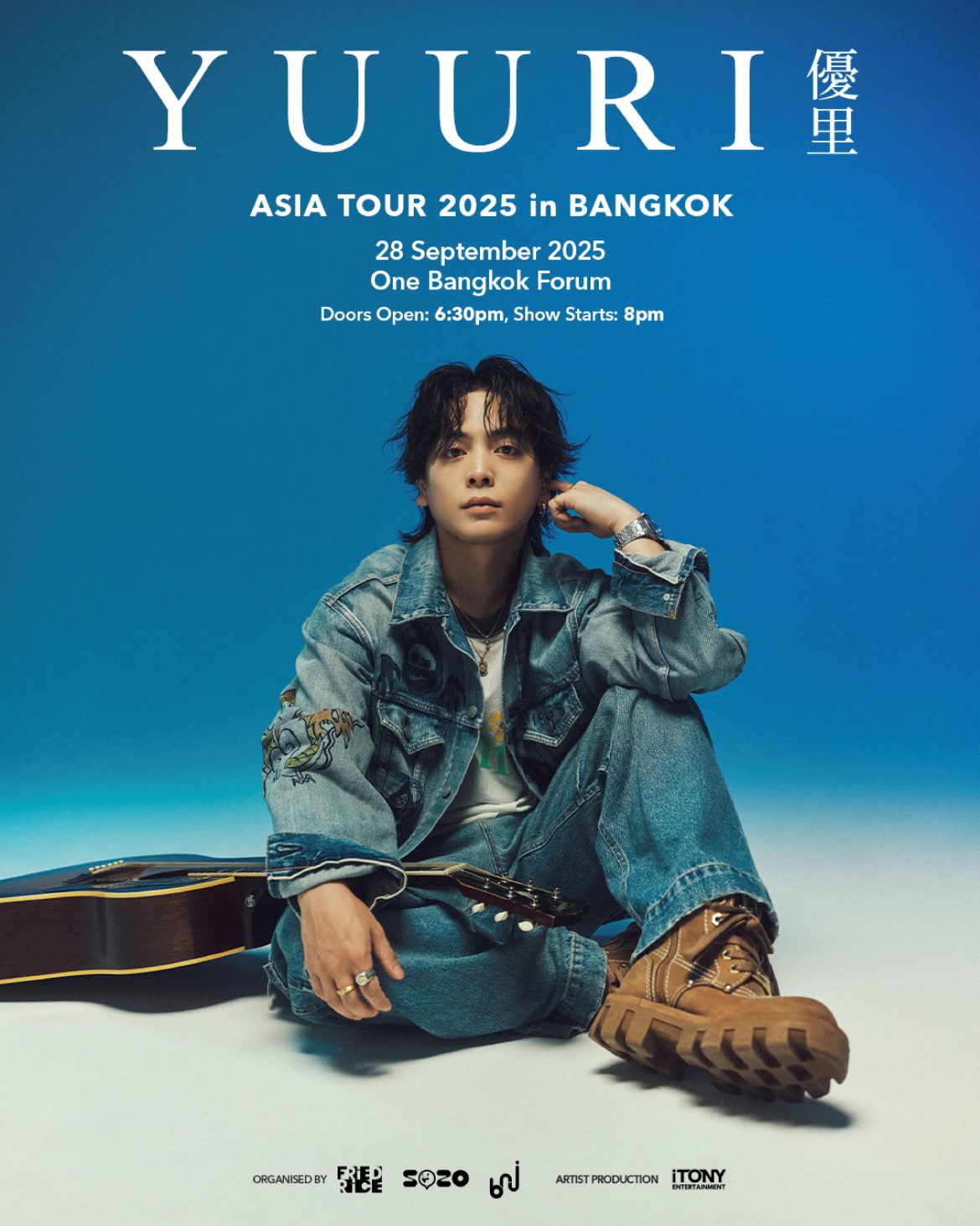 ครั้งแรกในไทย YUURI Asia Tour 2025 in BANGKOK “วันนี้ที่รอคอย” 28 กันยายน นี้! เตรียมละลายไปกับเสียง YUURI พร้อมมอบโชว์สุดประทับใจ
