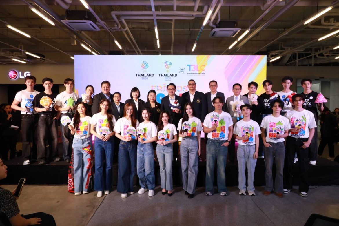 การกีฬาแห่งประเทศไทย (กกท.) ร่วมกับภาคเอกชนและสมาคมส่งเสริมคอนเทนต์วายไทย เปิดตัวโครงการ “Friends of SEA Games 2025” พร้อมประกาศความพร้อมของประเทศไทยในการเป็นเจ้าภาพ SEA Games และASEAN Para Games 2025