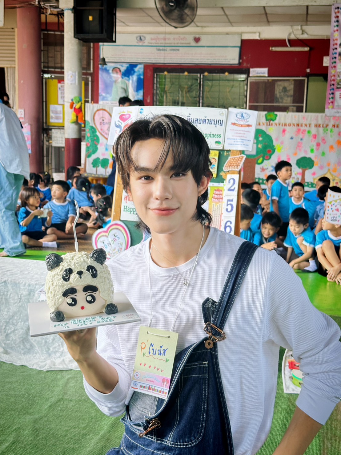 อบอุ่นหัวใจ! “โบนัส ณัฐวัฒน์” ชวนแฟนคลับร่วมส่งต่อความสุข เลี้ยงอาหารกลางวัน–บริจาคสิ่งของให้มูลนิธิฯ ฉลองวันเกิดครบ 21 ปี