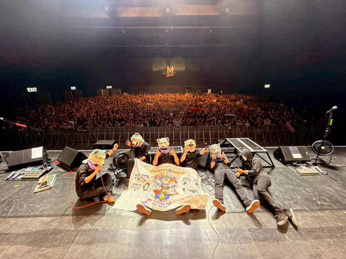 หมาป่าคำรามเดือด! MAN WITH A MISSION ปล่อยสุดพลัง ”HOWLING ACROSS THE WORLD 2025 – ASIA TOUR” in BANGKOK ปิดเอเชียทัวร์อย่างมันส์ สนั่นฮอลล์