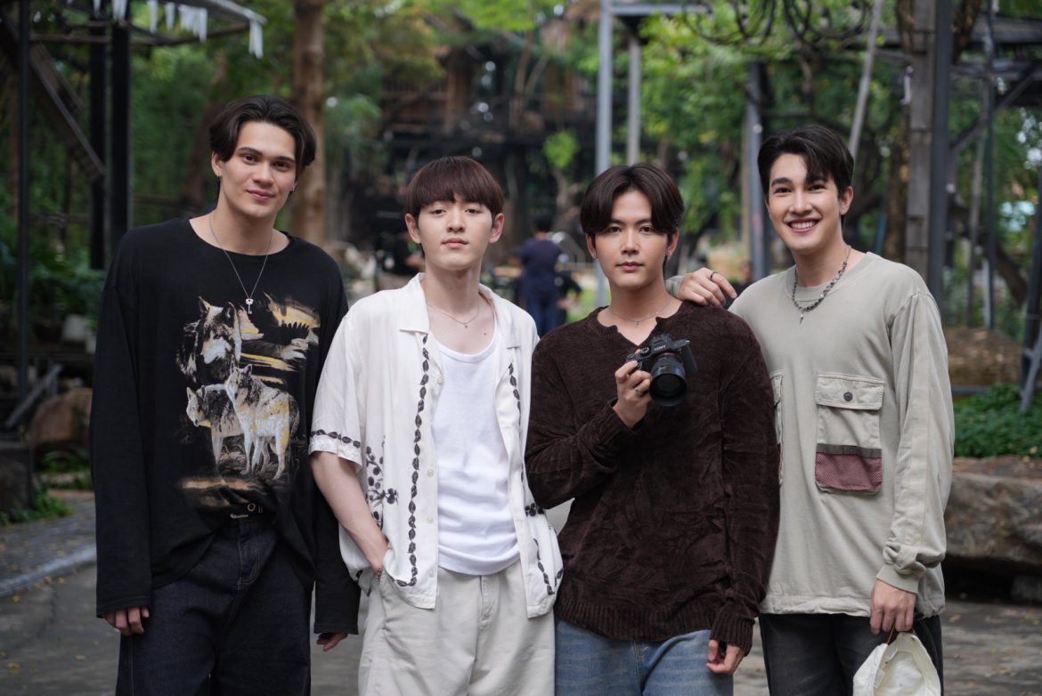 เปิดกล้องแล้ว ซีรีส์ “Love Alert มีคำเตือนโปรดระมัดระวัง” “เจมส์–กาด–แฟ้ม-แมทธิว” เคมีทะลุเลนส์ตั้งแต่ซีนแรก!!